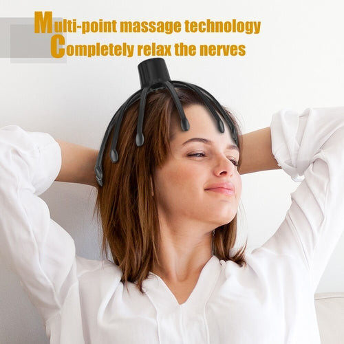 Masseur de cuir chevelu en silicone