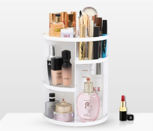 Organisateur de maquillage rotatif 360°